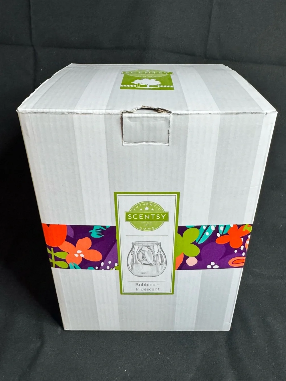 EUC Scentsy Bubbled Iridescent Wax Warmer